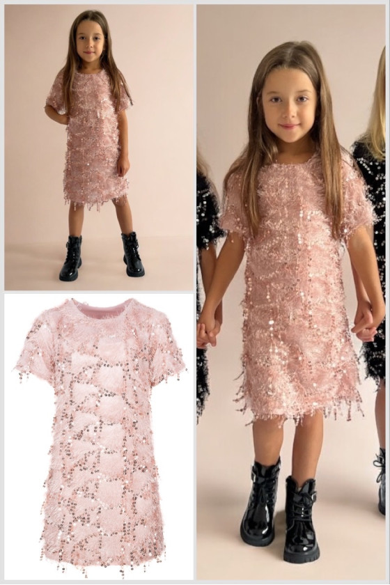 sukieka świąteczna dla dziewczynki odzież dziecięca sówka sklep gwiazdka sukienka sylwestrowa boże narodzenie