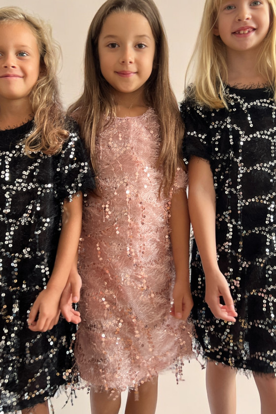 Sukienka dla dziewczynki Paris czarna