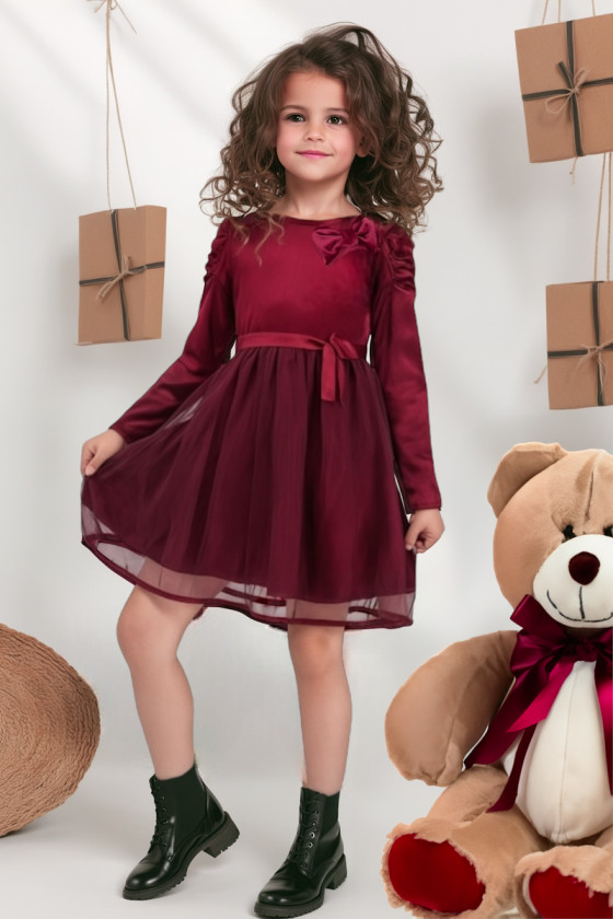 Sukienka świąteczna dla dziewczynki odzież dziecięca boże narodzenie gwiazdka świąteczna Sówka