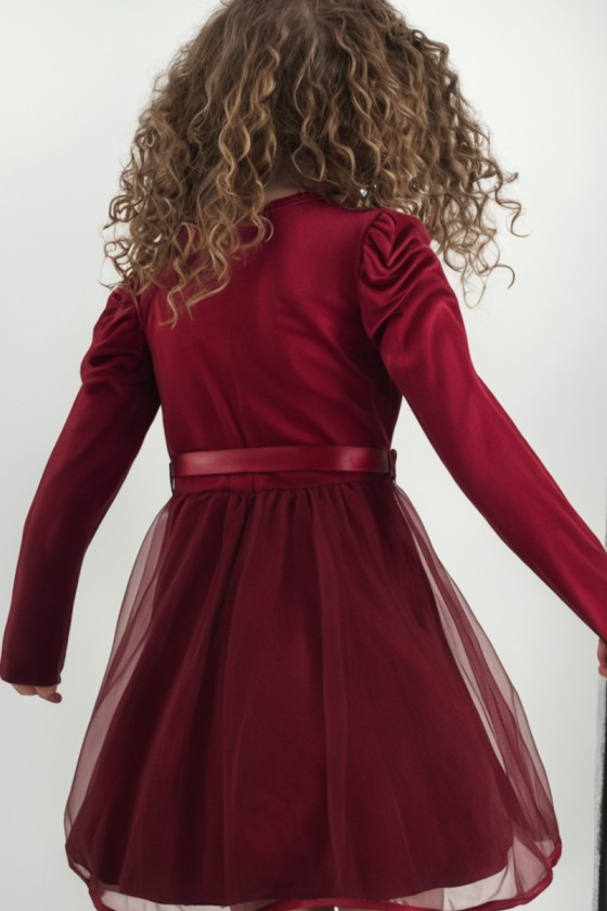 Sukienka świąteczna dla dziewczynki odzież dziecięca boże narodzenie gwiazdka świąteczna Sówka