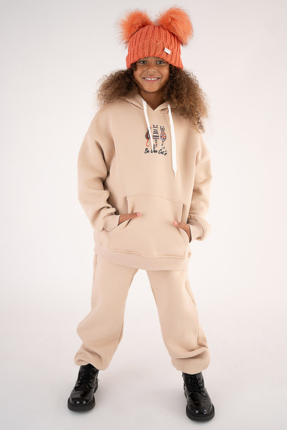 Komplet dla dziewczynki jesień zima odzież dziecięca Sówka