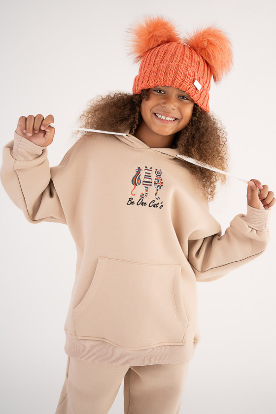 Komplet dla dziewczynki jesień zima odzież dziecięca Sówka