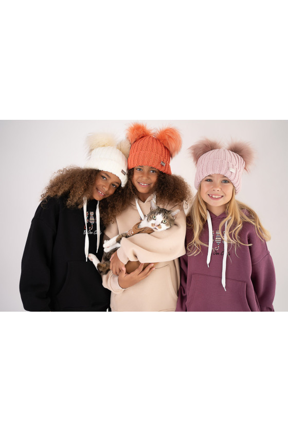 Komplet dla dziewczynki jesień zima odzież dziecięca Sówka