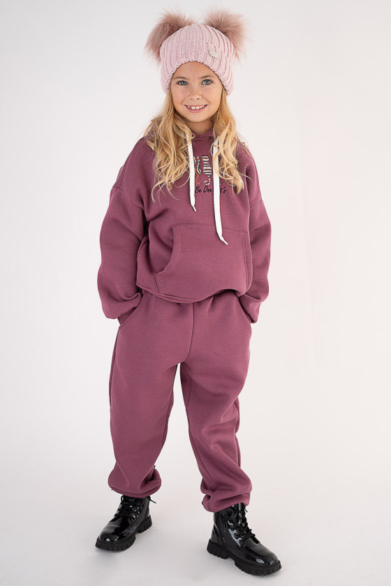 Komplet dla dziewczynki jesień zima odzież dziecięca Sówka