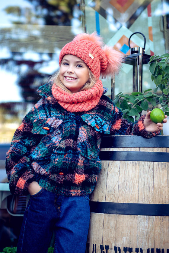 Bluza dla dziewczynki jesień zima odzież dziecięca Sówka