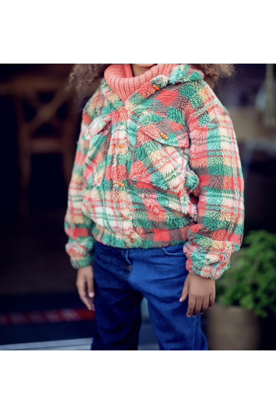 Bluza dla dziewczynki bluza pluszowa dla dziewczynki odzież dziecięca Sówka