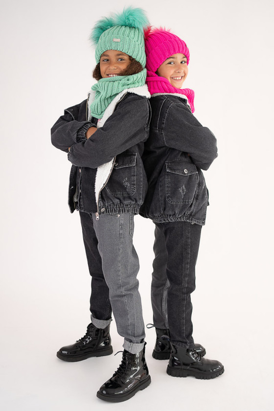 Komplet dla dziewczynki jesień zima odzież dziecięca Sówka