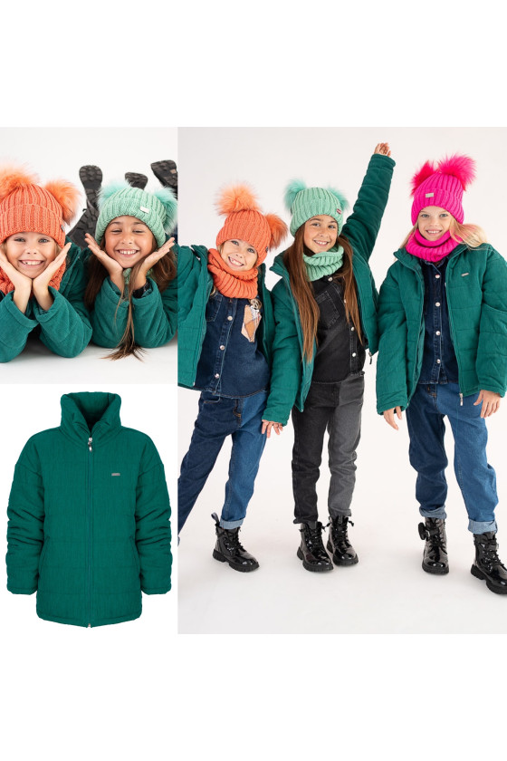 kurtka zimowa kurtka jesienna kuerka przejściowa dla dziewczynki odzież dziecięca sówka