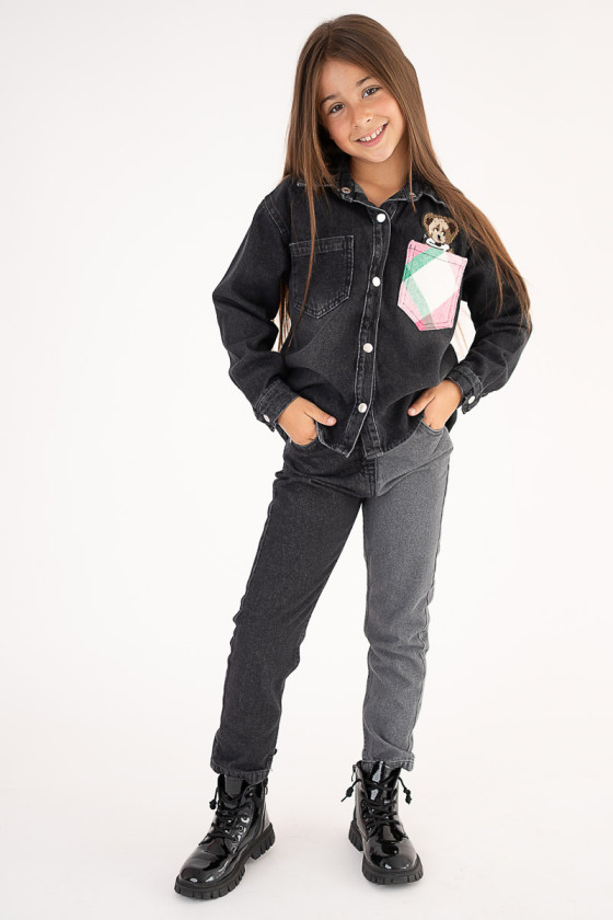 Komplet dla dziewczynki jesień zima odzież dziecięca Sówka