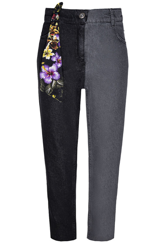 Spodnie jeansowe dla dziewczynki odzież dziecięca Sówka