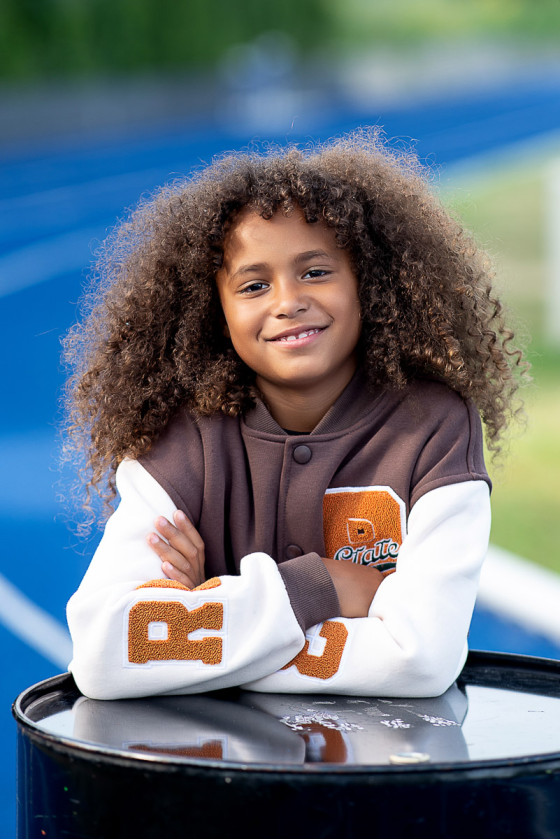 Kurtka bejsbolówka dla dziewczynki jesień zima odzież dziecięca Sówka