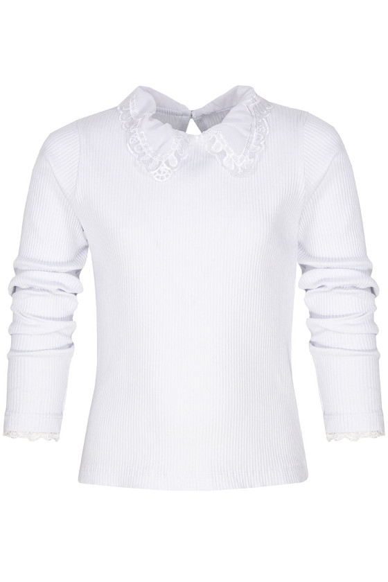 Bluzka dla dziewczynki prążek jesień zima odzież dziecięca Sówka