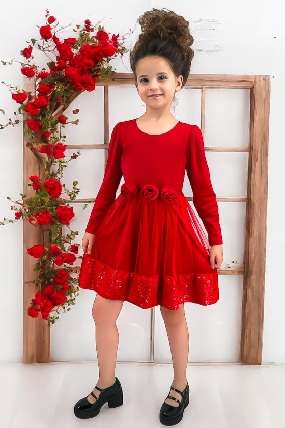 Sukienka świąteczna dla dziewczynki boże narodzenie gwiazdka odzież dziecięca