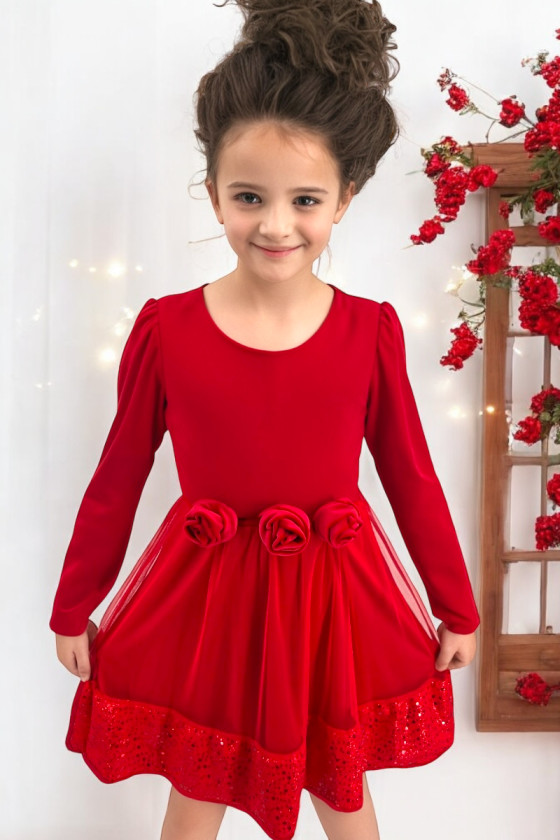 Sukienka świąteczna dla dziewczynki odzież dziecięca boże narodzenie gwiazdka świąteczna Sówka