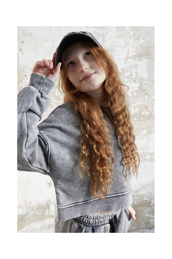 dres sportowy dla dziewczynki dres casualowy komplet spodnie szerokie nogawki komplet bawełniany nastolatki sówka sklep moda tee