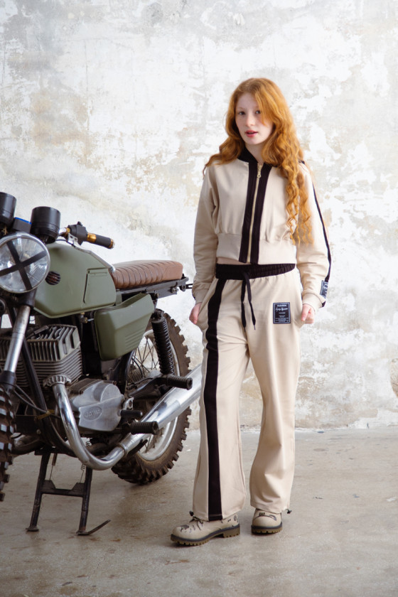 Komplet Avory Jasny beż dla dziewczynki