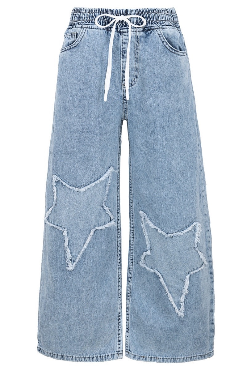 Spodnie jeans Vivian wide leg szeroka nogawka