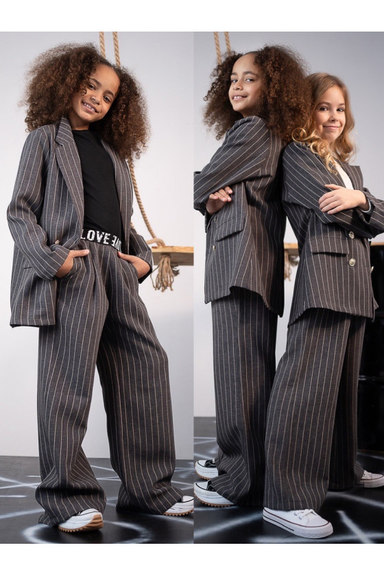 Komplet dla dziewczynki garnitur dla dziewczynki marynarka żakiet odzież dziecięca Sówka