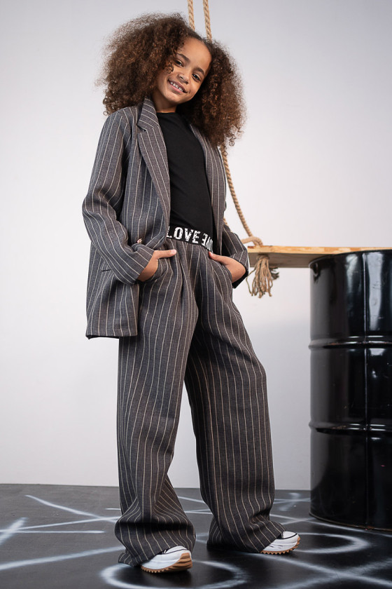 Komplet dla dziewczynki garnitur dla dziewczynki marynarka żakiet odzież dziecięca Sówka