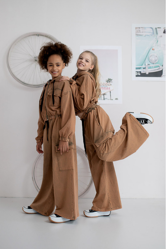 dres dla dziewczynki spodnie bluza sówka odzież dziecięca