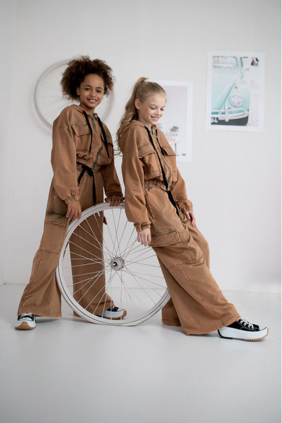 dres dla dziewczynki spodnie bluza sówka odzież dziecięca