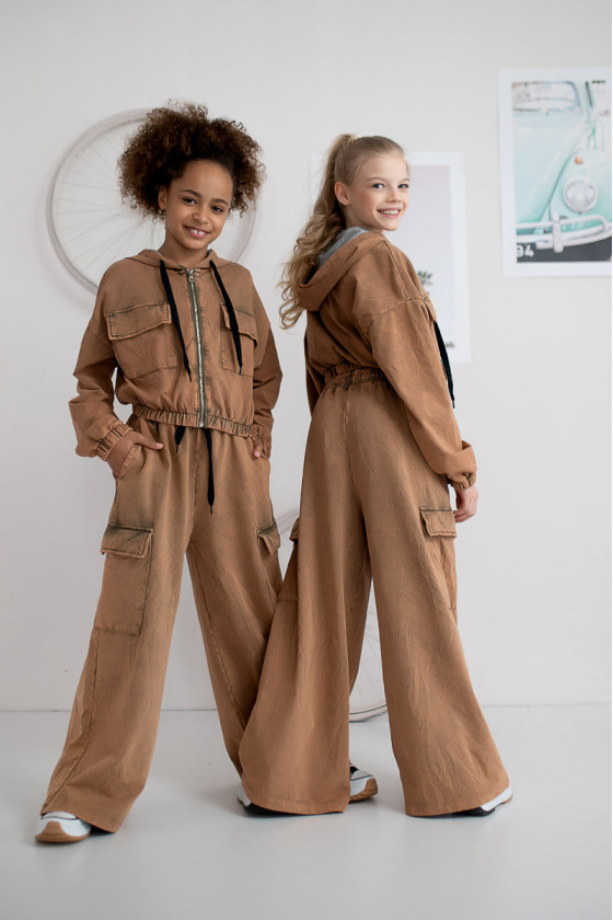 dres dla dziewczynki spodnie bluza sówka odzież dziecięca