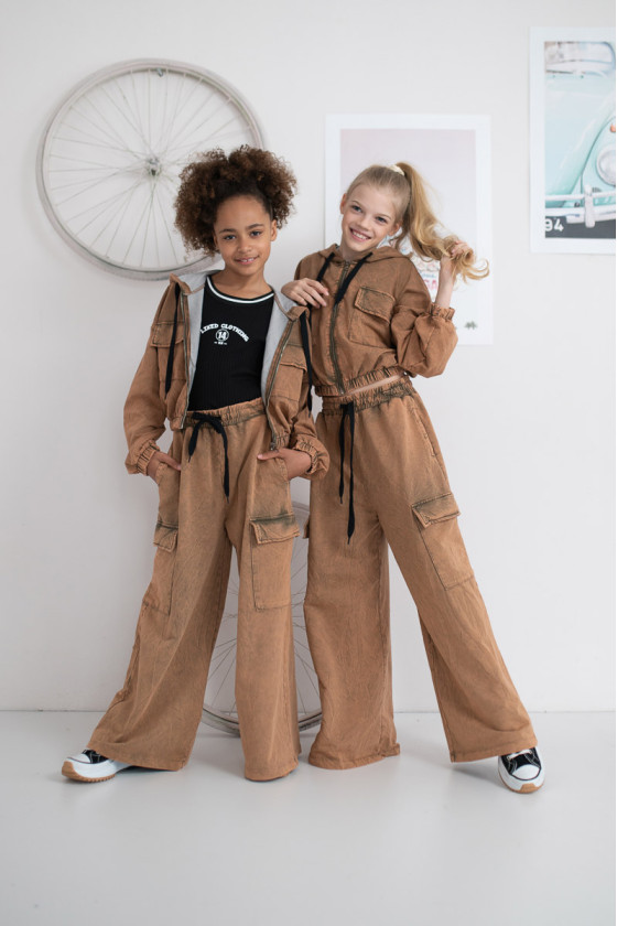 dres dla dziewczynki spodnie bluza sówka odzież dziecięca