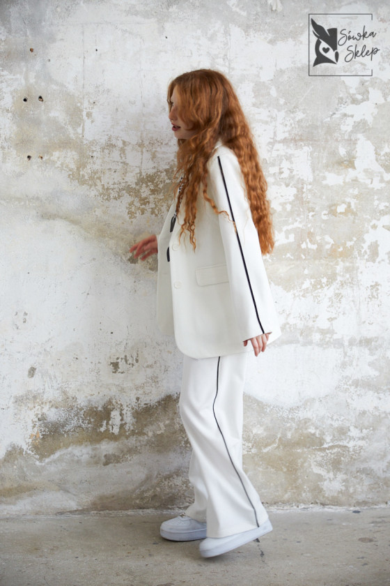 Komplet dla dziewczynki Glamour śmietanka