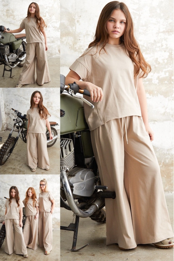 Komplet Basic Beżowy oversize Komplet Basic Beżowy oversize