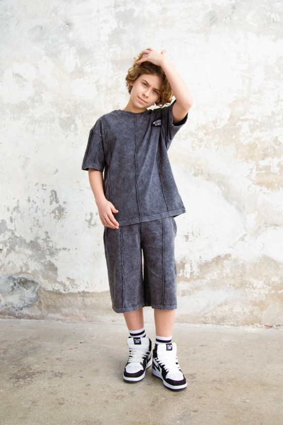 Komplet chłopięcy Nikodem bluzka i spodenki Komplet chłopięcy Nikodem bluzka i spodenki