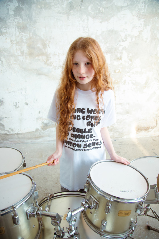 Długi T-shirt dla dziewczynki Change Długi T-shirt dla dziewczynki Change