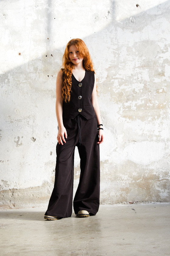 Komplet Paris Style dla dziewczynki czarny