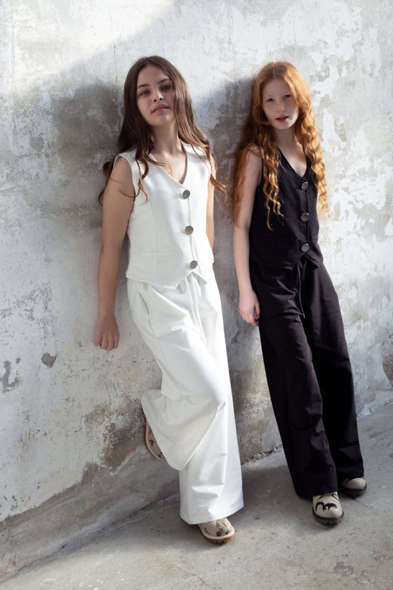 Komplet Paris Style dla dziewczynki czarny