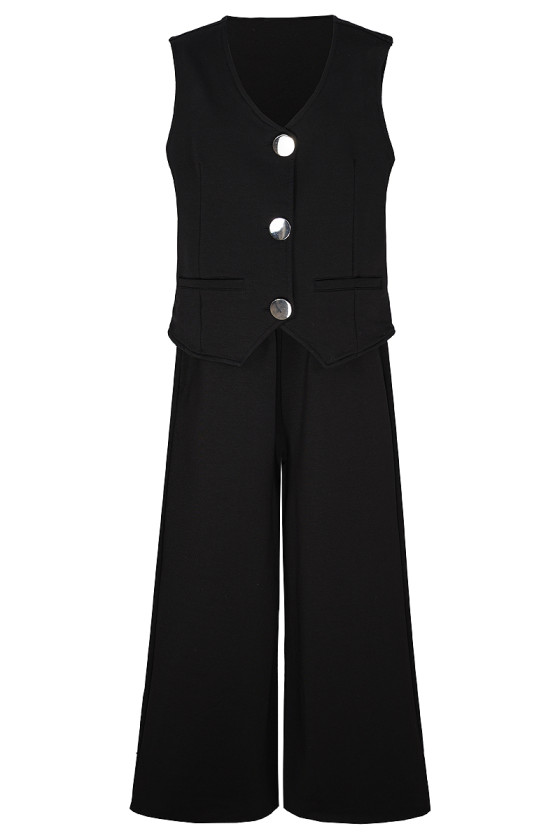 Komplet Paris Style dla dziewczynki czarny