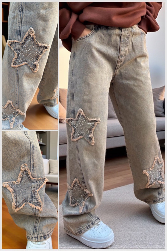 Spodnie jeansowe dla dziewczynki Vintage