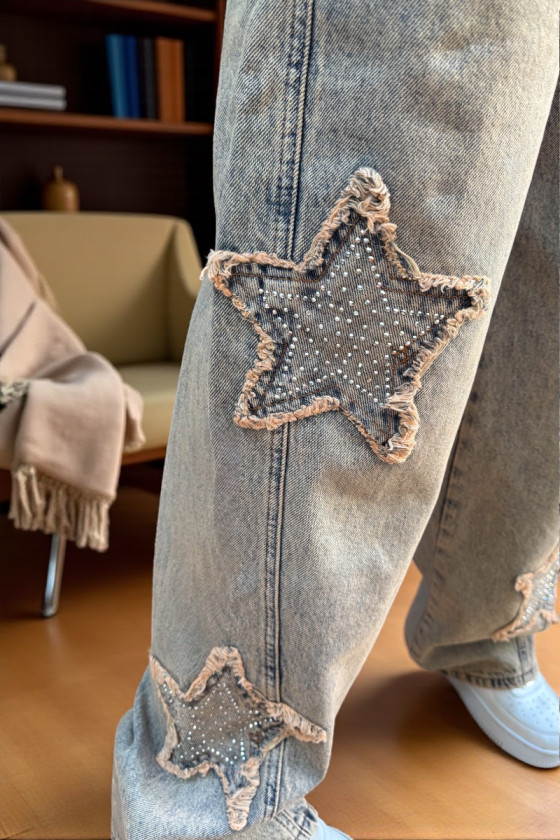 Spodnie jeansowe dla dziewczynki Vintage