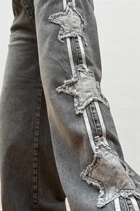 Spodnie jeansowe dla dziewczynki Trio Lampas Spodnie jeansowe dla dziewczynki Trio Lampas