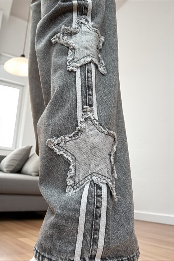 Spodnie jeansowe dla dziewczynki Trio Lampas Spodnie jeansowe dla dziewczynki Trio Lampas