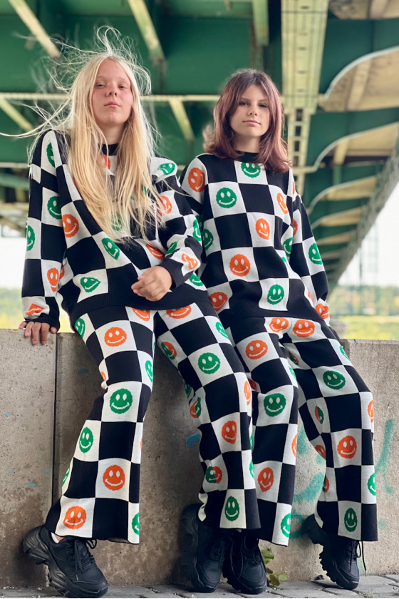 Komplet dla dziewczynki sweter spodnie odzież dziecięca Komplet dla dziewczynki sweter spodnie odzież dziecięca