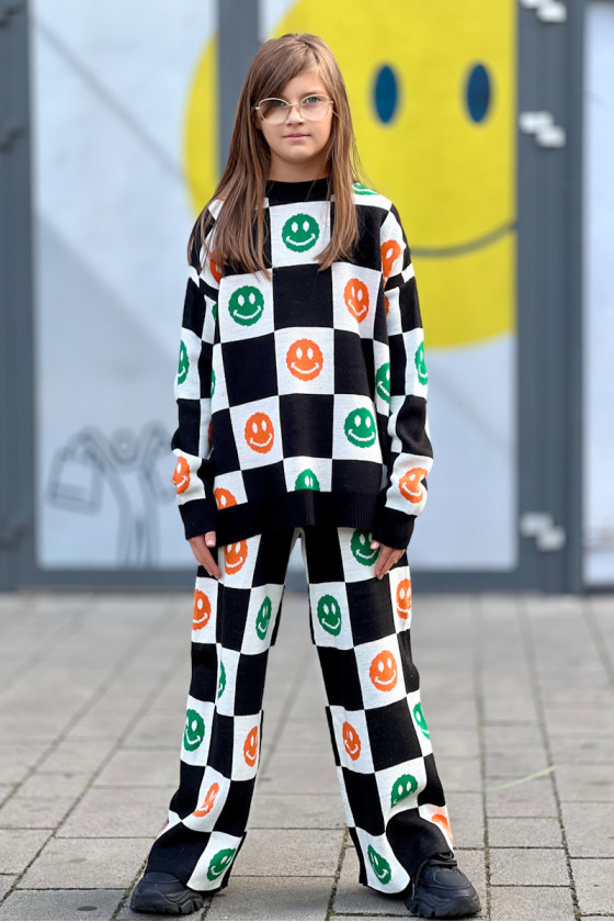 Komplet dla dziewczynki sweter spodnie odzież dziecięca Komplet dla dziewczynki sweter spodnie odzież dziecięca