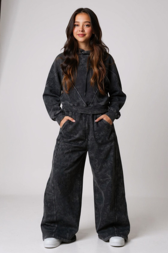 Komplet bluza i spodnie Viki ciemny grafit Komplet bluza i spodnie Viki ciemny grafit