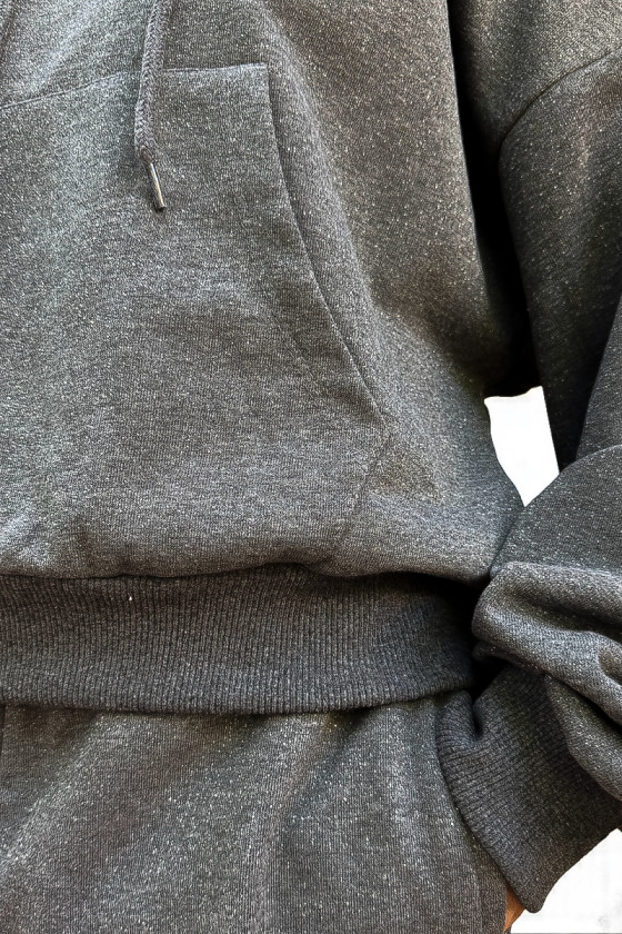 Komplet bluza i spodnie Street Fashion szary