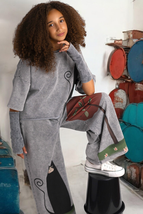 Komplet dla dziewczynki Magic Cat