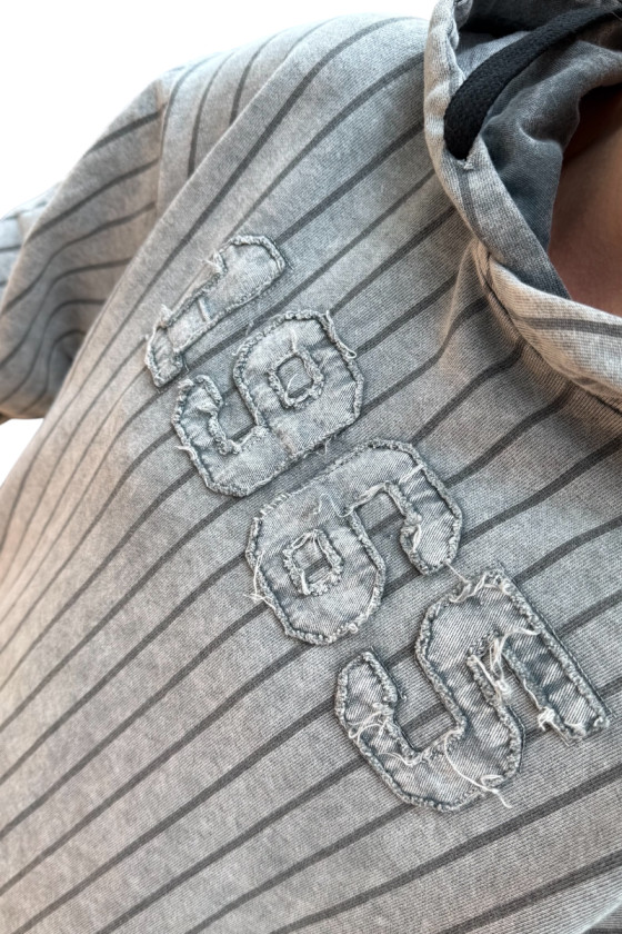 Komplet bluza i spodnie Grey Paski