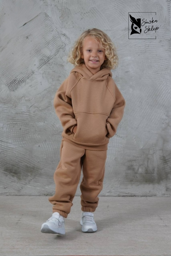 Komplet ocieplany bluza i spodnie Natural