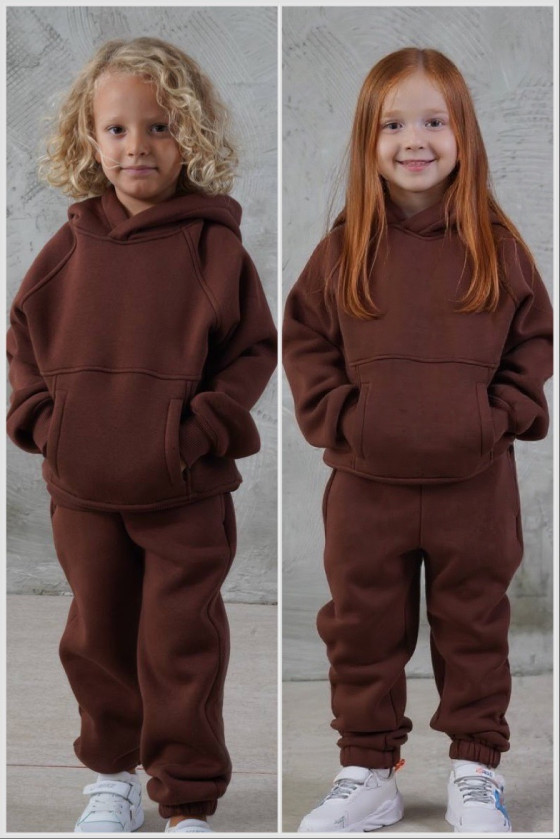 Komplet ocieplany bluza i spodnie Natural