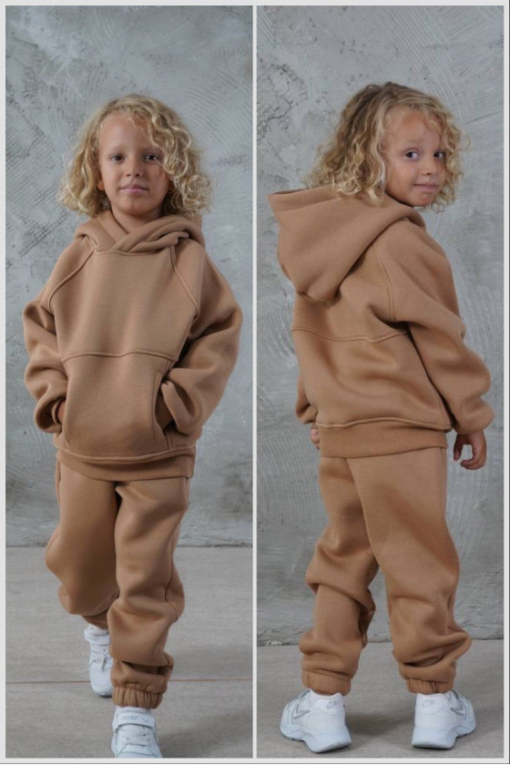 Komplet ocieplany bluza i spodnie Natural