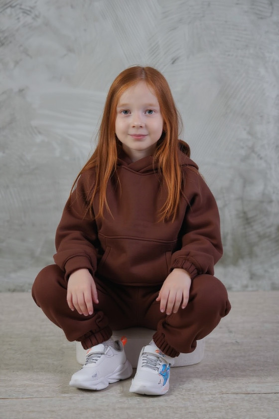 Komplet ocieplany bluza i spodnie Natural