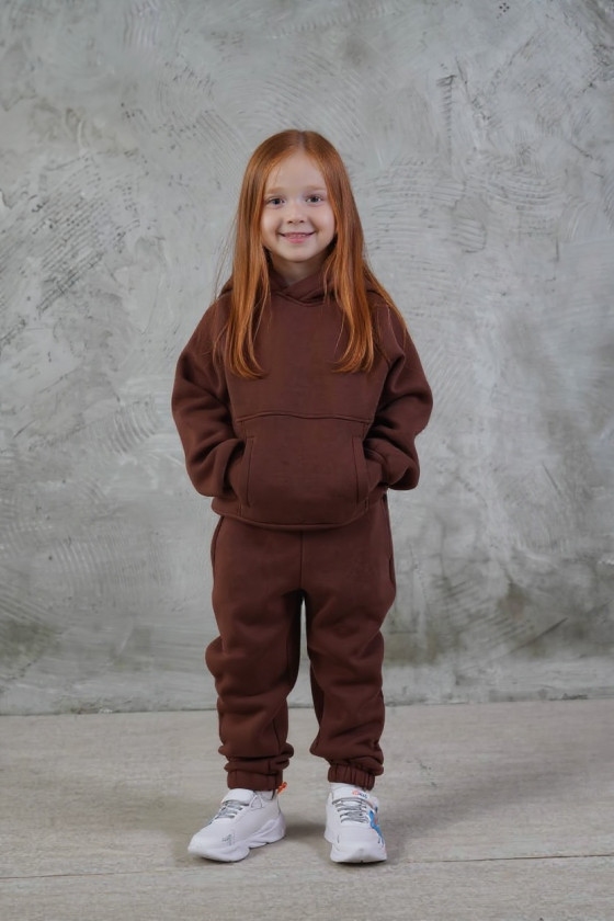 Komplet ocieplany bluza i spodnie Natural