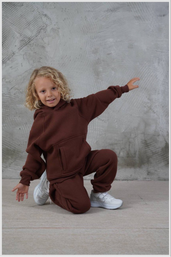 Komplet ocieplany bluza i spodnie Natural